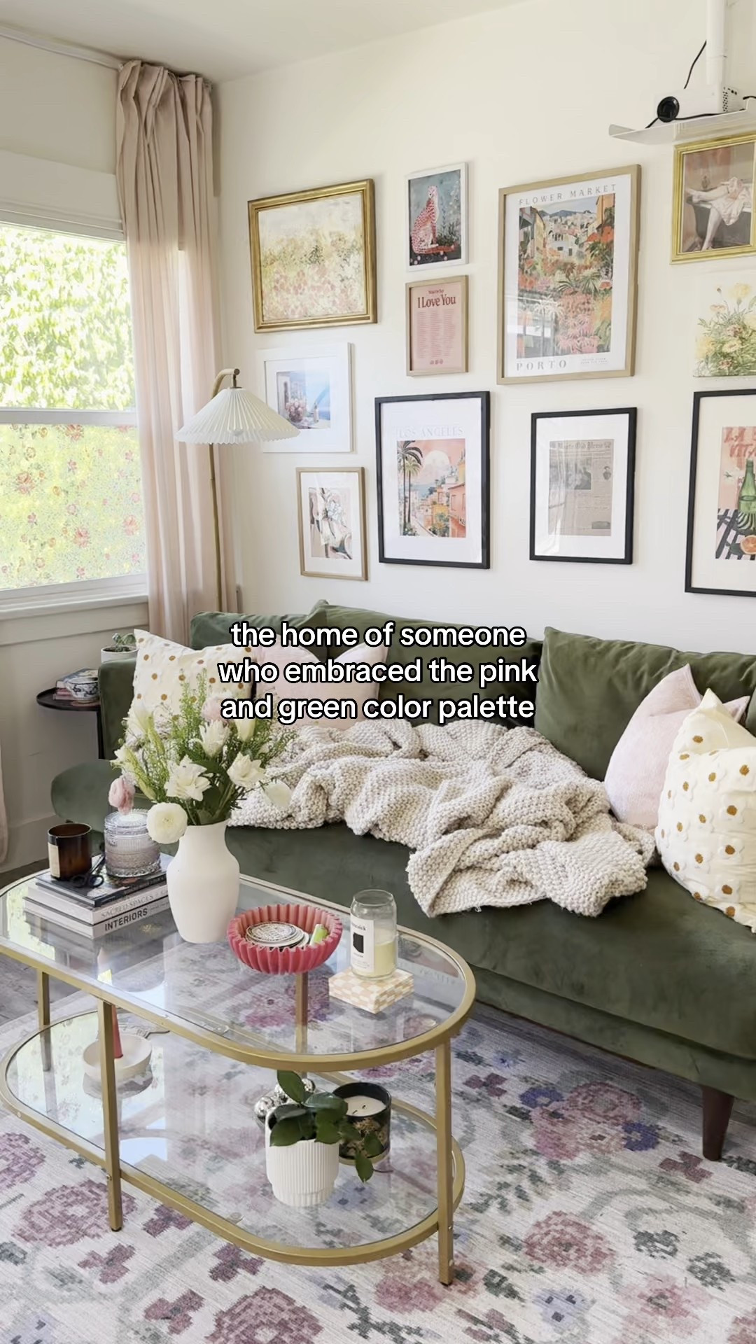 Pink and green color palette will forever be top-tier

#LTKHome