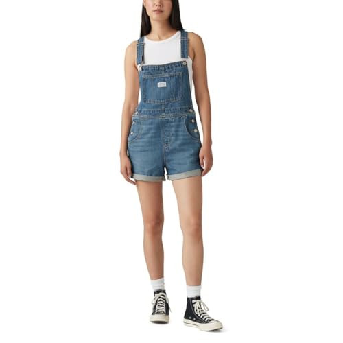 Levi's Women's Vintage Shortalls, (New) About Last Week, X-Large | Amazon (US)