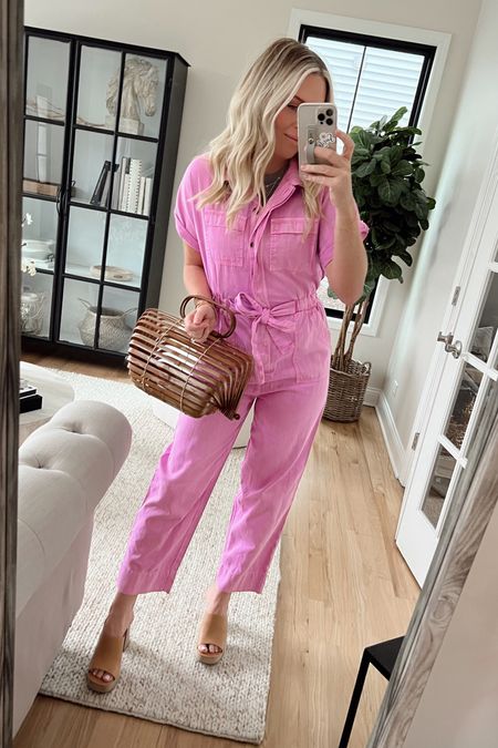 The cutest and comfiest jumpsuit! Super soft and stretchy from Target! 
I’m wearing a 4.
LOVE this! 

Spring outfits. Target style. Vacation. Jumpsuit. Colorful. Outfits. 

#LTKstyletip #LTKunder50 #LTKtravel