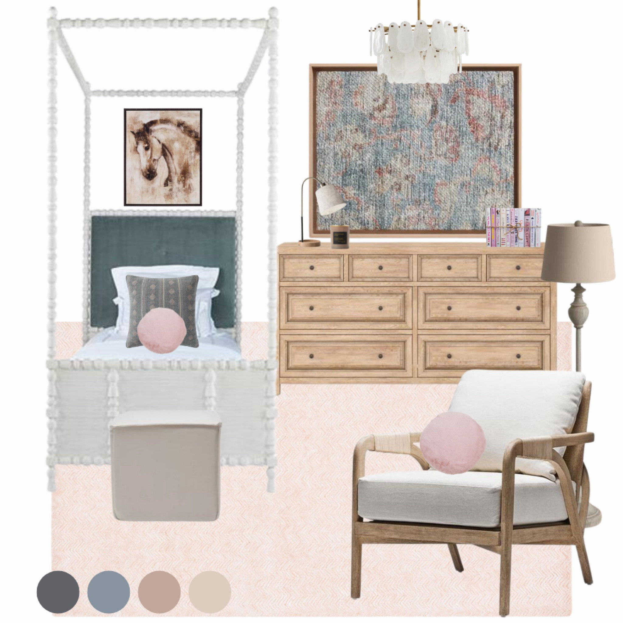 Girls bedroom, girls bedroom design idea, canopy bed, single bed, girls bedroom inspo, girls bedroom decor, bedroom aesthetic, bedroom interior, bedroom design ideas 

#LTKkids #LTKhome #LTKfamily
