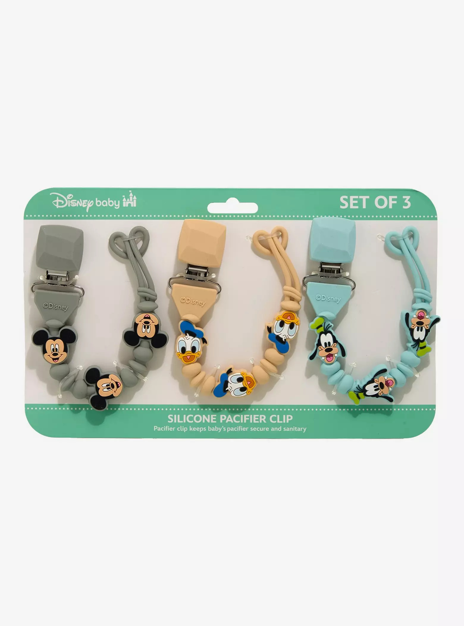 Disney Mickey and Friends Pacifier Clip Set — BoxLunch Exclusive | BoxLunch | BoxLunch