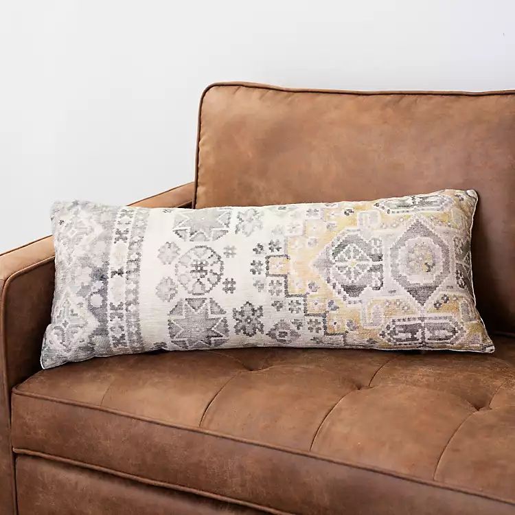 New! Vintage Kilim Slim Lumbar Pillow | Kirkland's Home