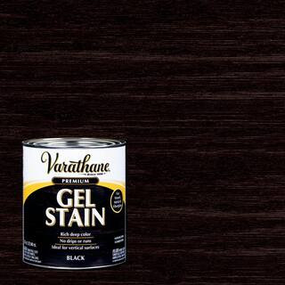 Varathane 1 qt. Black Wood Interior Gel Stain 349700 - The Home Depot | The Home Depot