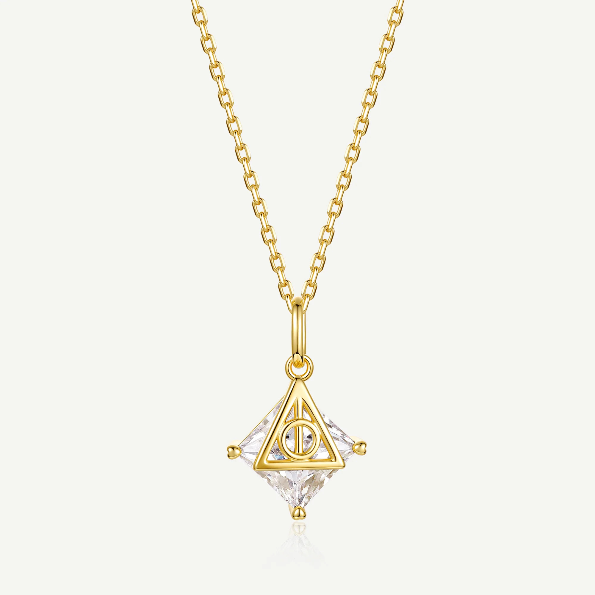 Harry Potter x FANCIME Deathly Hallows Sterling Silver Necklace | FANCI ME