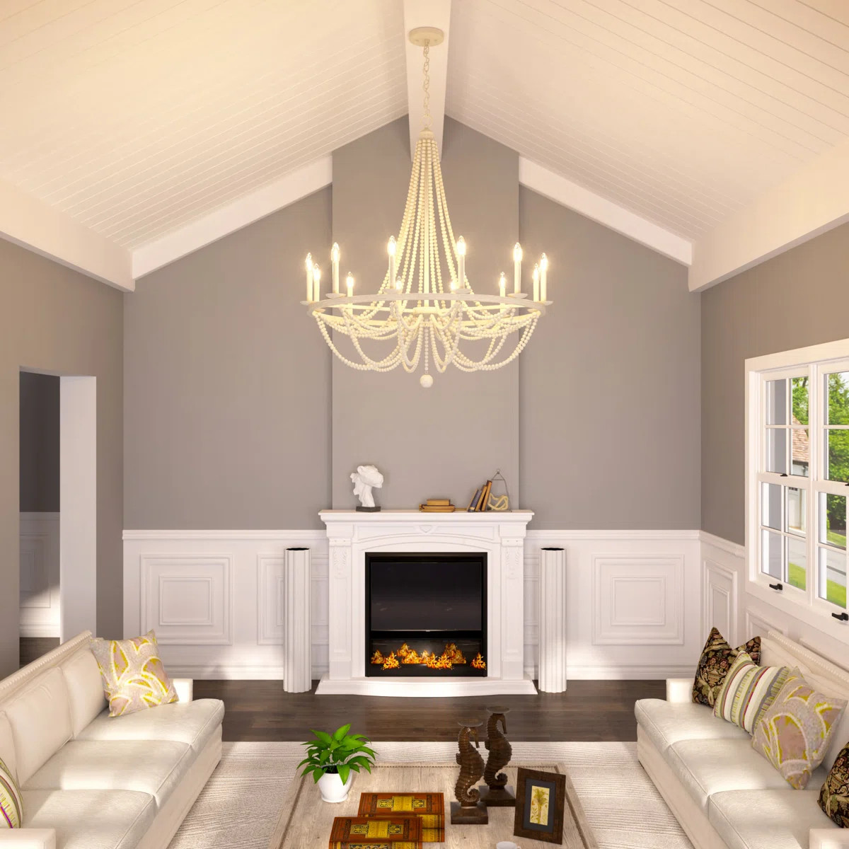 Speier 12-Light Wagon Wheel Chandelier | Wayfair North America