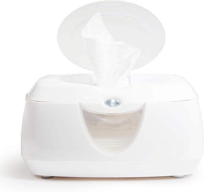 Munchkin Warm Glow Baby Wipe Warmer with Nightlight, White | Amazon (US)