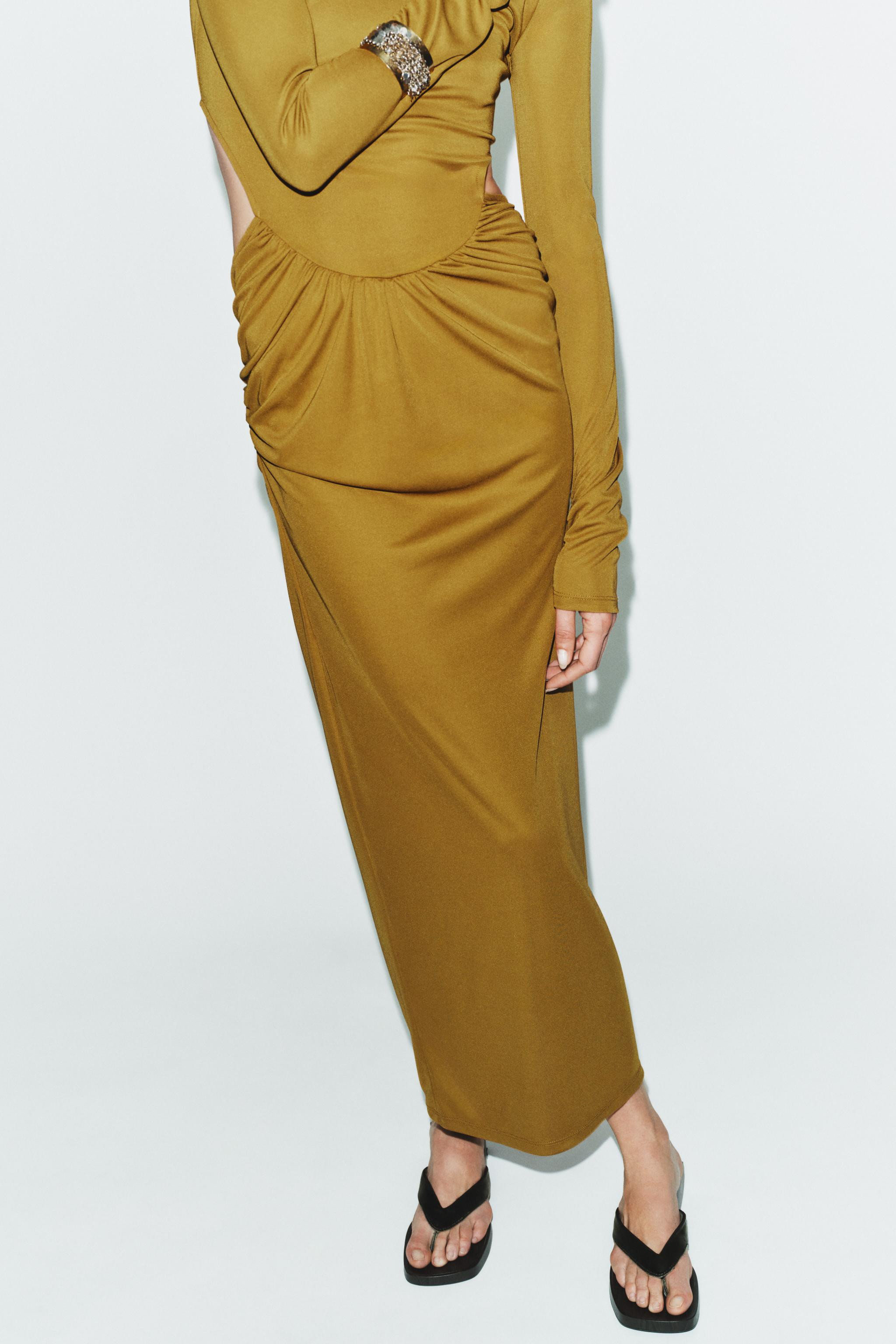 FLOWY CUT OUT DRESS | Zara US