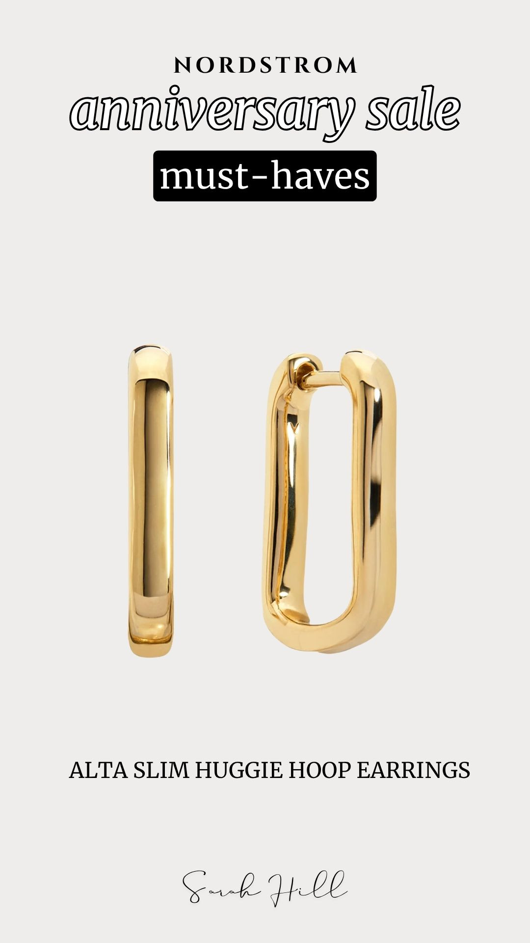 Nordstrom Anniversary Sale Must-Have! Alta Slim Huggie Hoop Earrings 

 #LTKSaleAlert