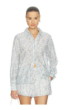 CAMI NYC Rafella Top in Coastal Paisley from Revolve.com | Revolve Clothing (Global)