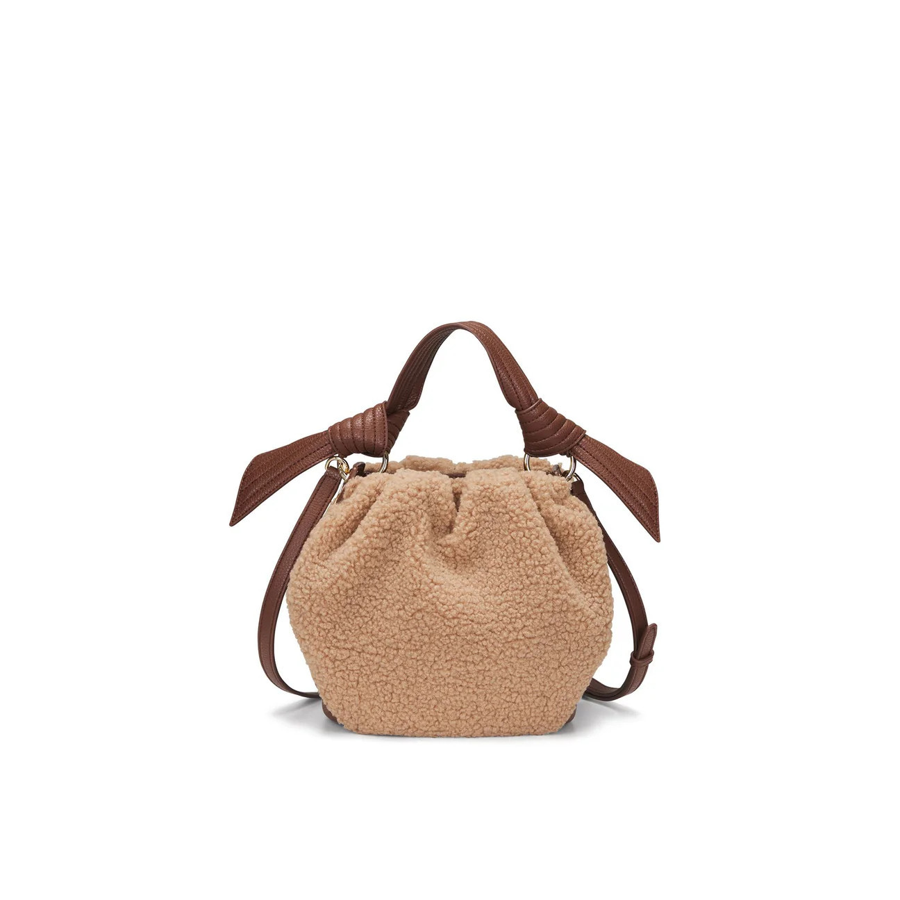 Oryany Selena Eco Fur Bucket - Medium Crossbody | FUTURE BRANDS GROUP