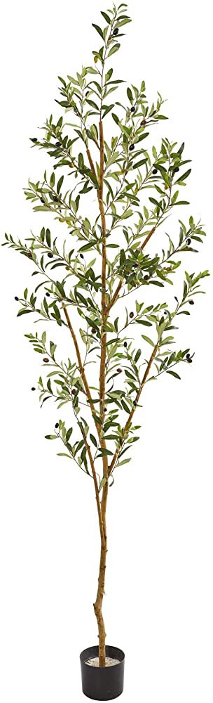 Nearly Natural 82” Olive Artificial Silk Trees Green | Amazon (US)