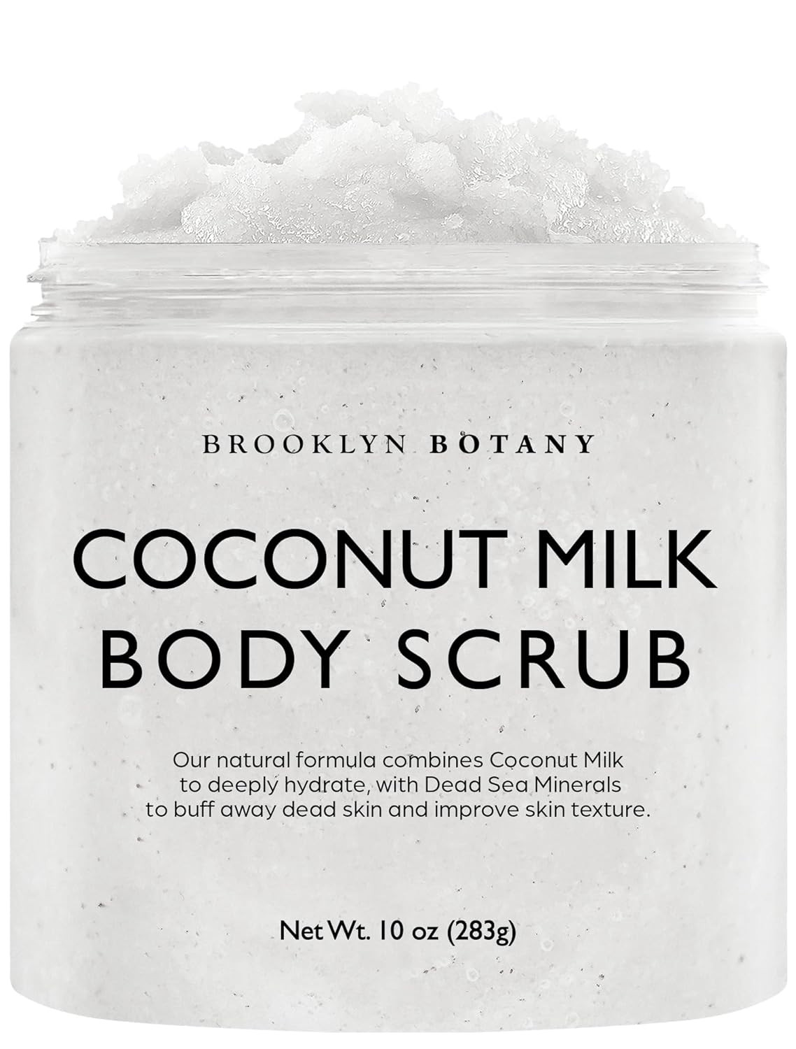 Brooklyn Botany Coconut Milk Body Scrub - Moisturizing and Exfoliating Body, Face, Hand, Foot Scr... | Amazon (US)