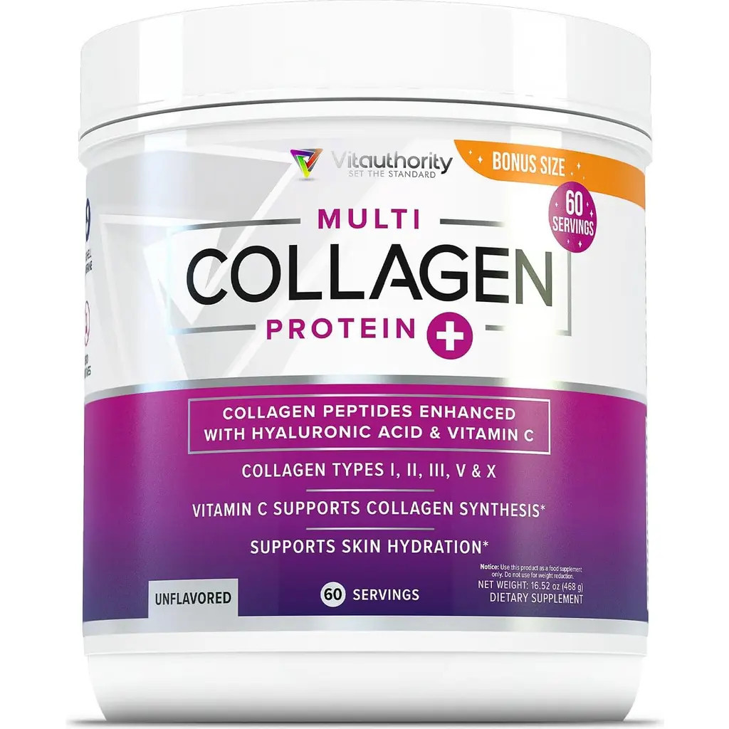 Vitauthority Multi Collagen Peptides Powder, Unflavored, 474gm at Nordstrom | Nordstrom
