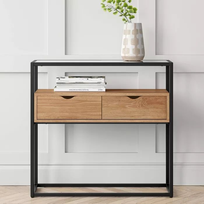 Ada 2 Drawer Console with Glass Top - Project 62™ | Target