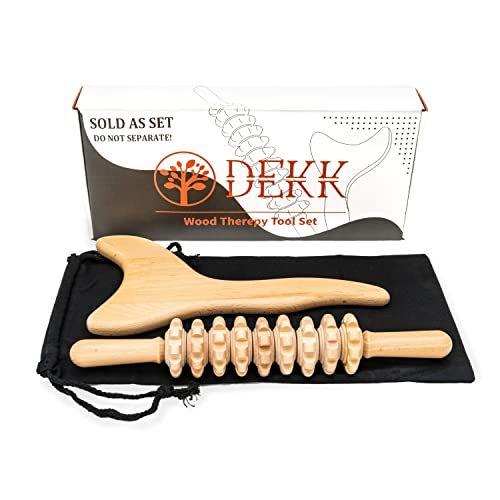 Wood Therapy Massage Tools Lymphatic Drainage Massager Maderoterapia Kit for Body Sculpting Anti Cel | Amazon (US)