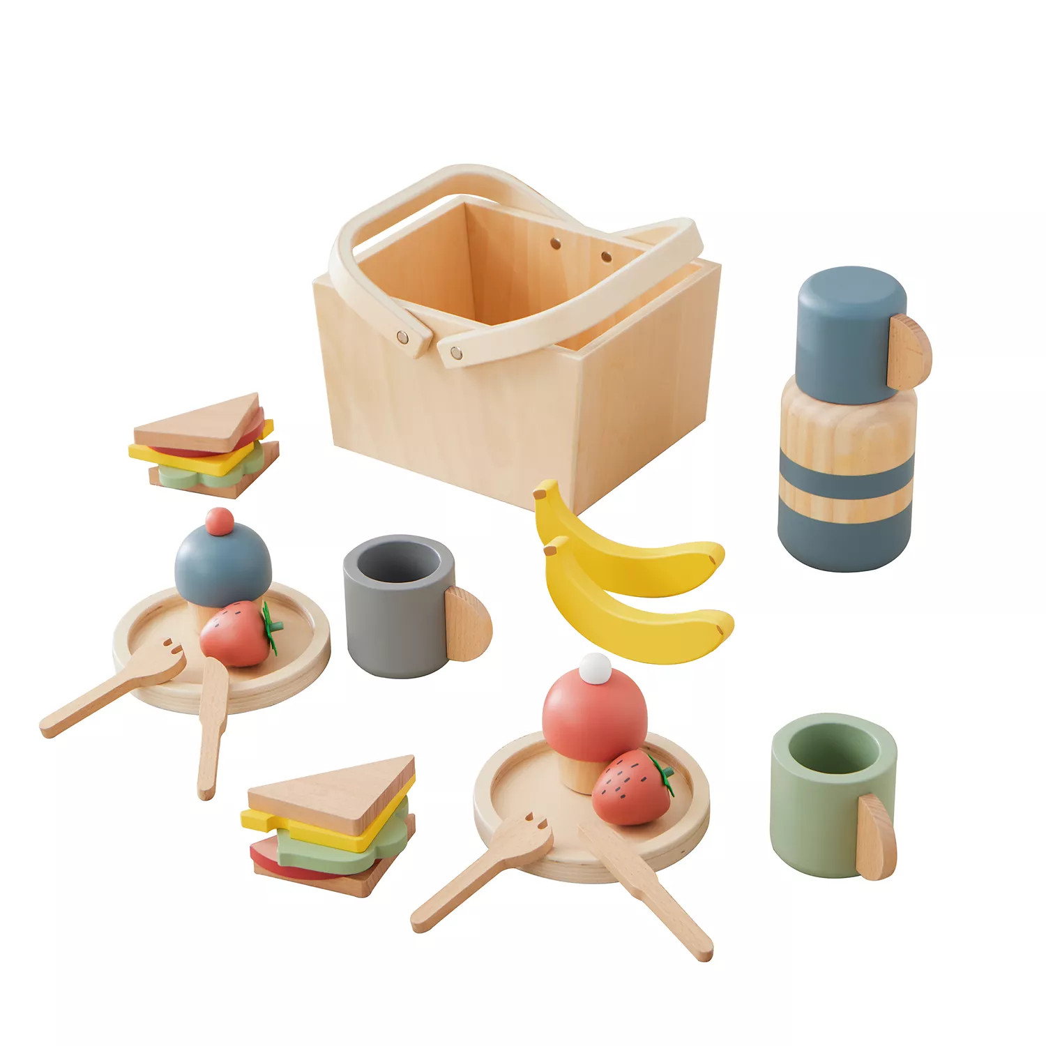 Wonder & Wise Wooden Picnic Playset | Sam's Club