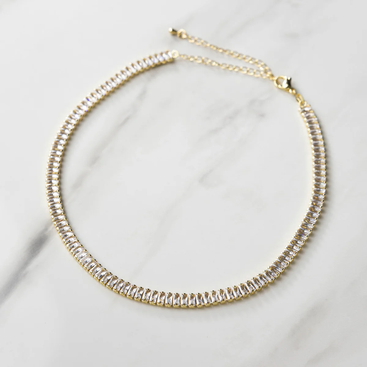 Allison Tennis Necklace | Modern Locke