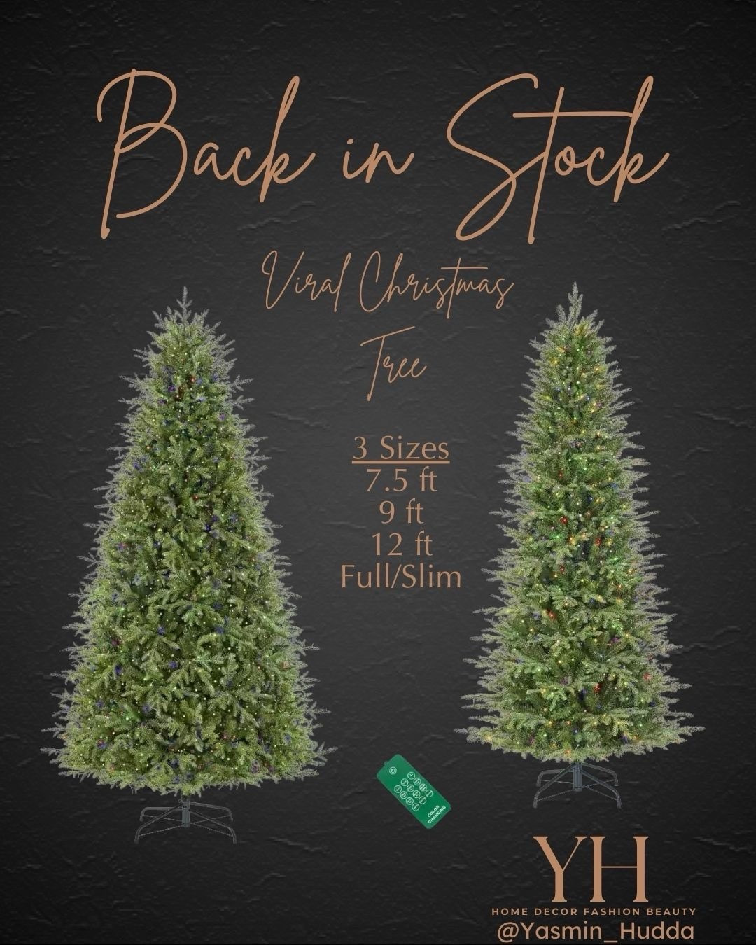 Viral Christmas tree in stock! Grab yours before it’s gone 🌲
also available in 15ft

#LTKStyleTip #LTKSeasonal #LTKHome