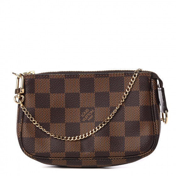 LOUIS VUITTON Damier Ebene Mini Pochette Accessories | Fashionphile