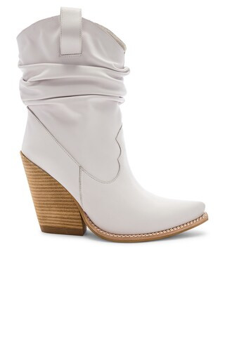 Volcanic Boot Stack in White Leather | Revolve Clothing (Global)