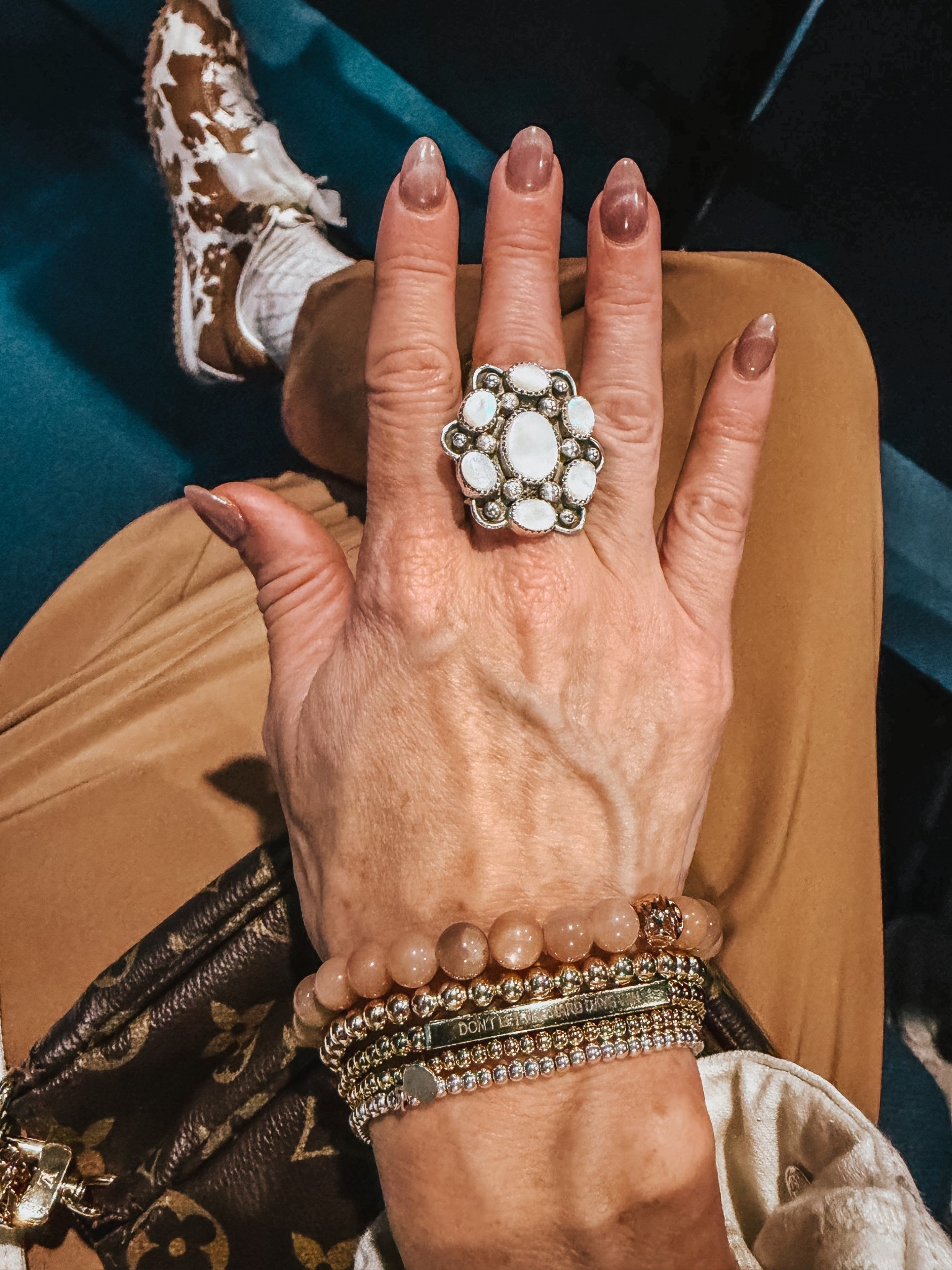 Don’t let the hard days win- such a great reminder that I can look down and remind myself with a cute bracelet 🤍

#LTKmomlife #LTKOver40 #LTKstorytime