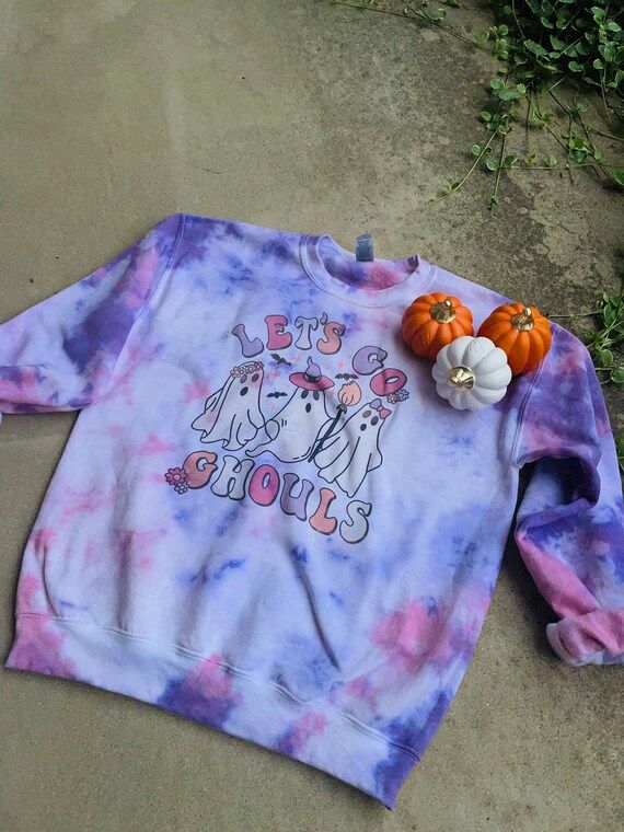 Lets Go Ghouls Spooky Season Cowboy Halloween Sweatshirt - Etsy | Etsy (US)
