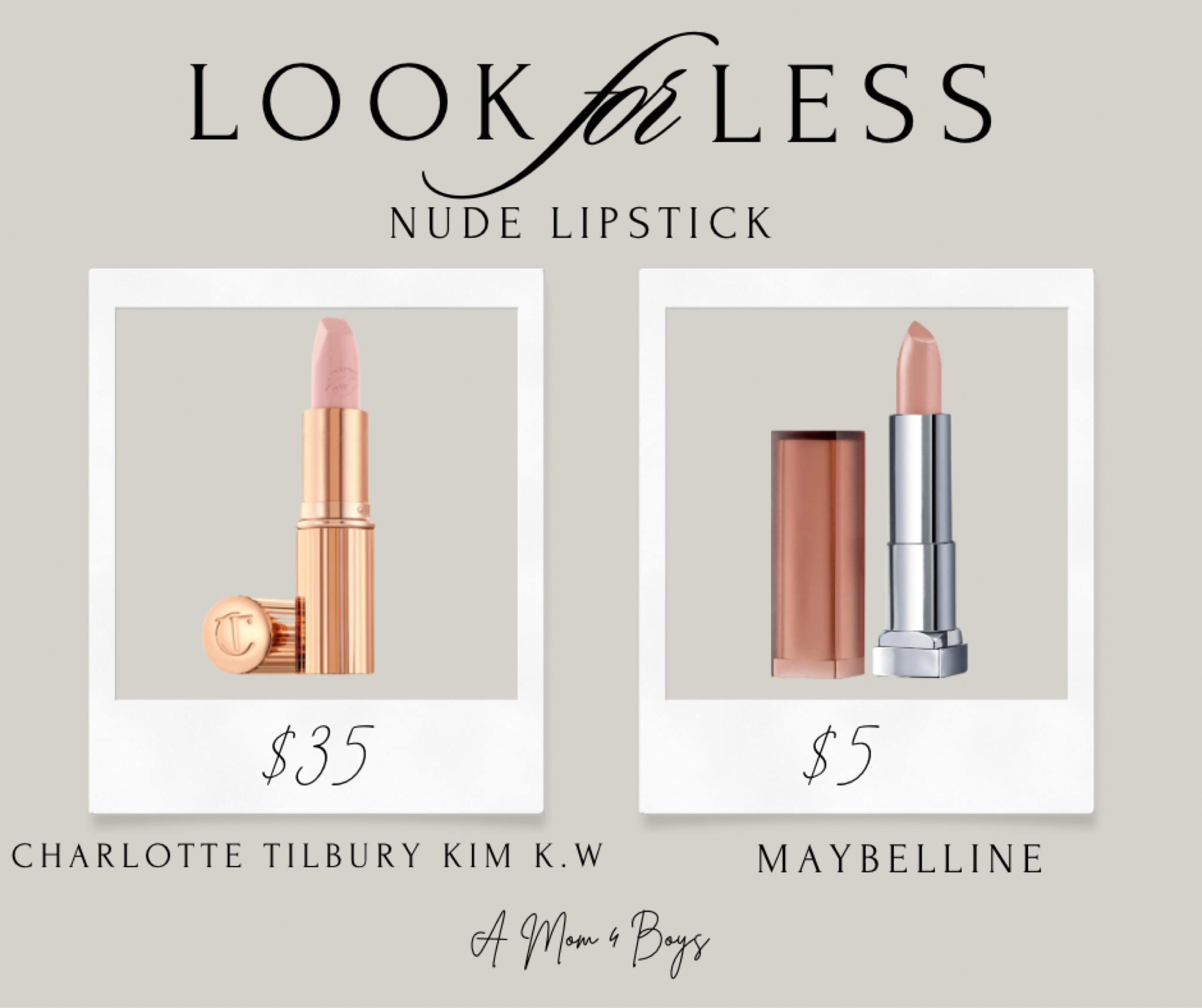 Look for less: Nude Lipstick 

#LTKxSephora