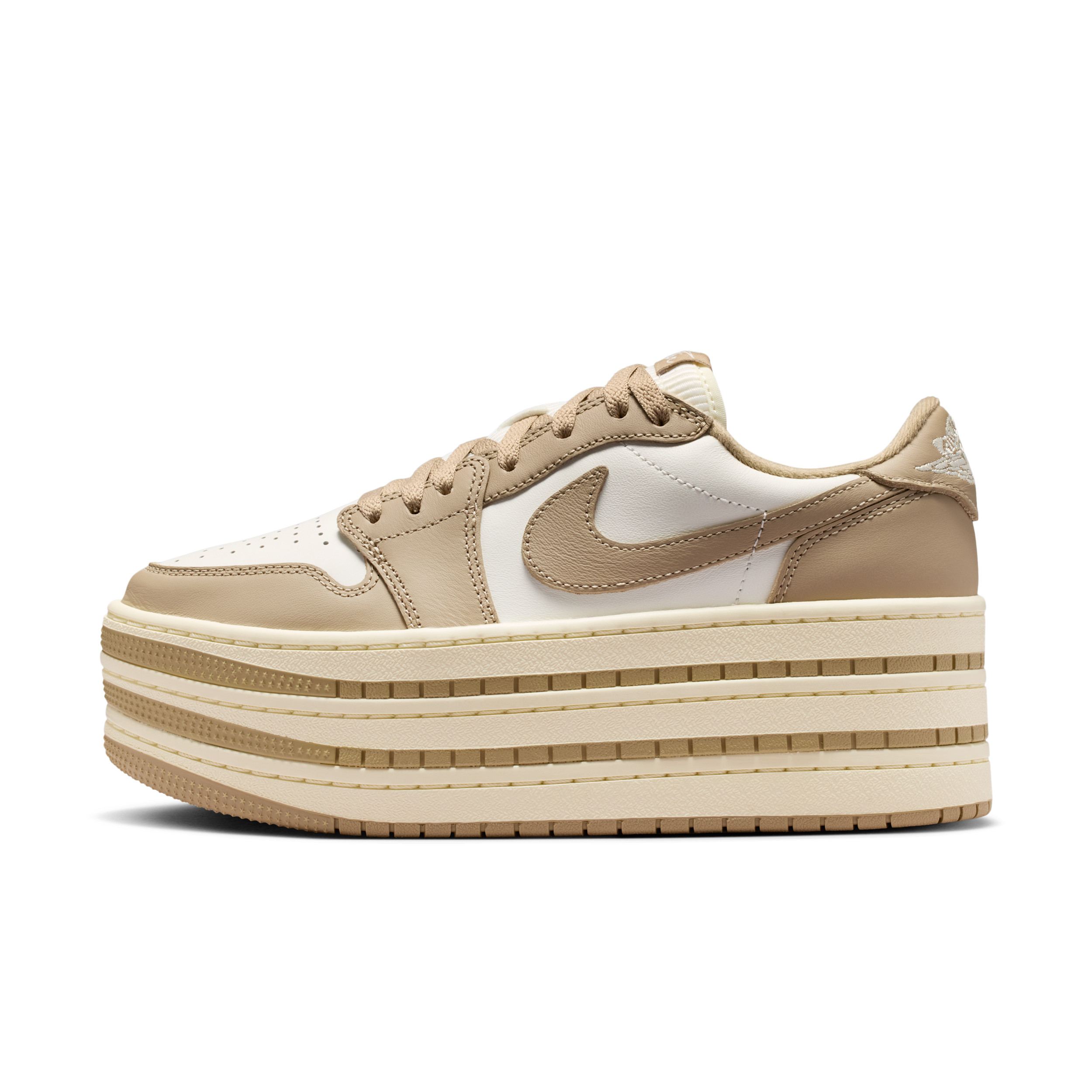 Women's Air Jordan 1 Triple Stack Shoes in Brown | HV8288-200 | Nike (US)