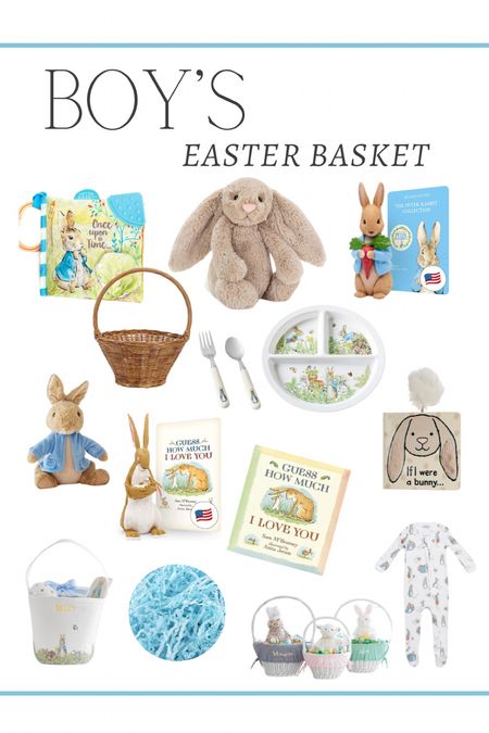 Easter basket ideas for boy, boys Easter basket ideas, peter rabbit, boy’s Easter basket, Easter basket fillers

#LTKkids #LTKSeasonal #LTKGiftGuide
