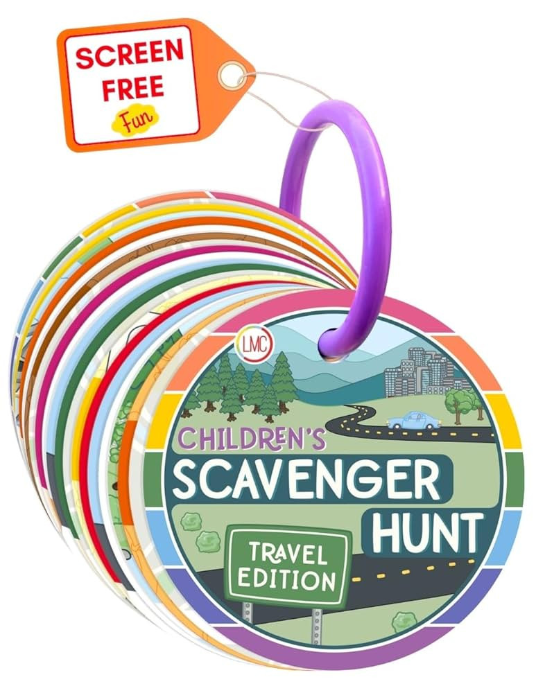 Children's Scavenger Hunt: Travel Edition | Toddler Car Activities | Road Trip Toys | Games for 2... | Amazon (US)