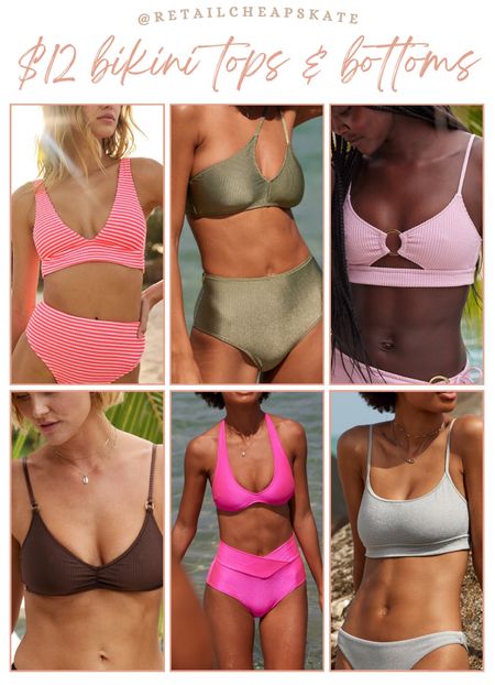 All aerie bikini tops & bottoms on sale for $12!

#LTKSaleAlert #LTKStyleTip #LTKSwim