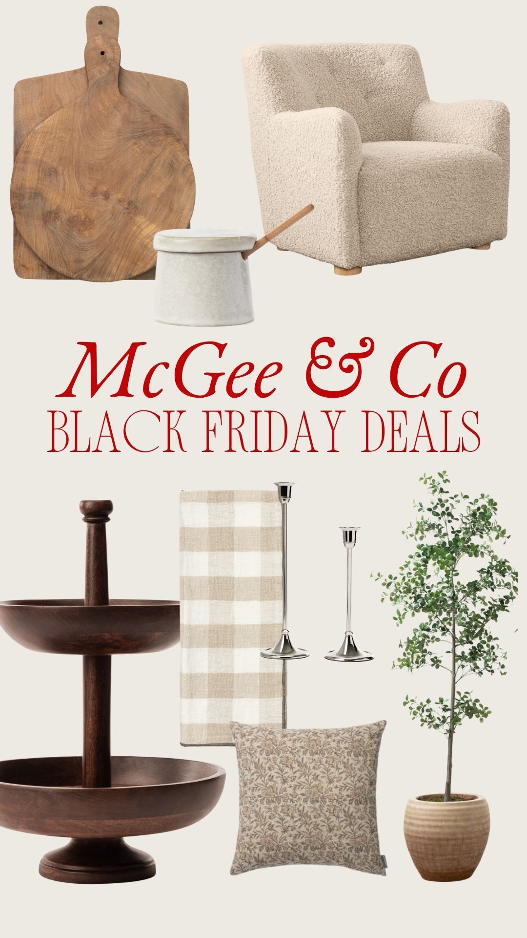 Up to 50% off for McGee & CO’s Black Friday sale. Ends today!

#LTKHome #LTKCyberWeek #LTKSeasonal