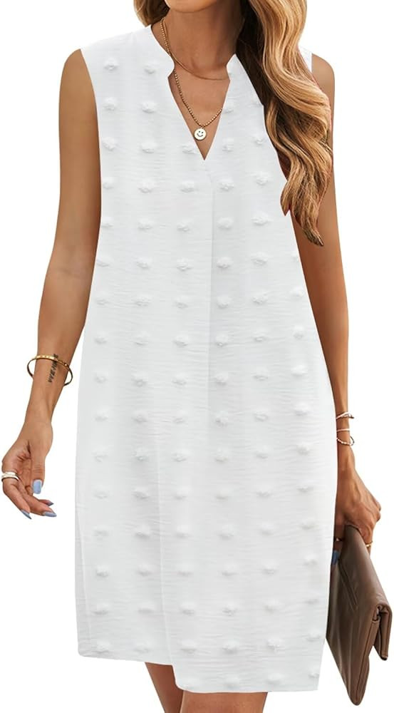 Summer Dresses For Women 2025 Sleeveless Beach Tank Dress, Amazon, Amazon Fashion, Resort Style,  | Amazon (US)