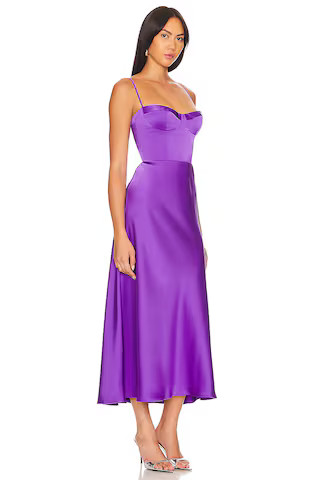 Katie May Flora Dress in Grape from Revolve.com | Revolve Clothing (Global)