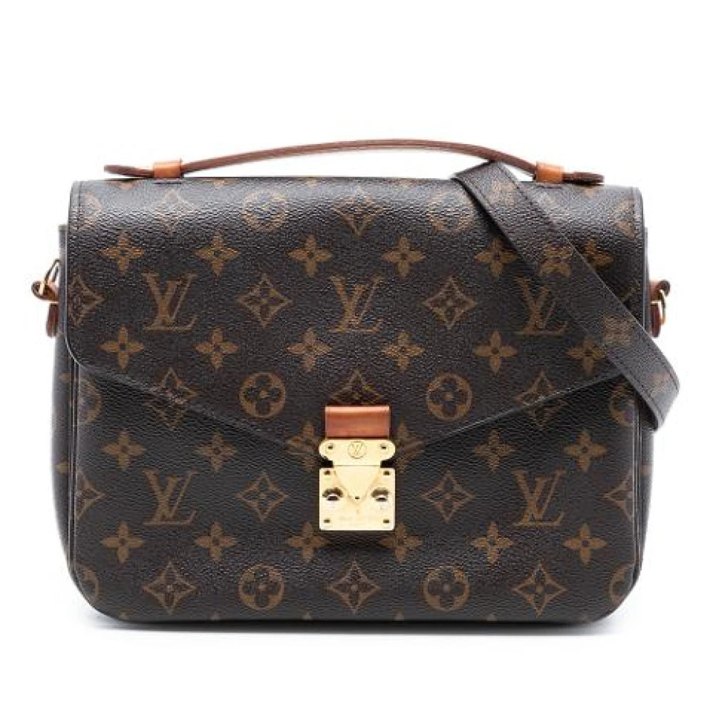Pre-owned Pochette Metis - female - Louis Vuitton Vintage - Vintage Handbags - Brown - ONE SIZE - Pre-owned | Miinto UK Ltd