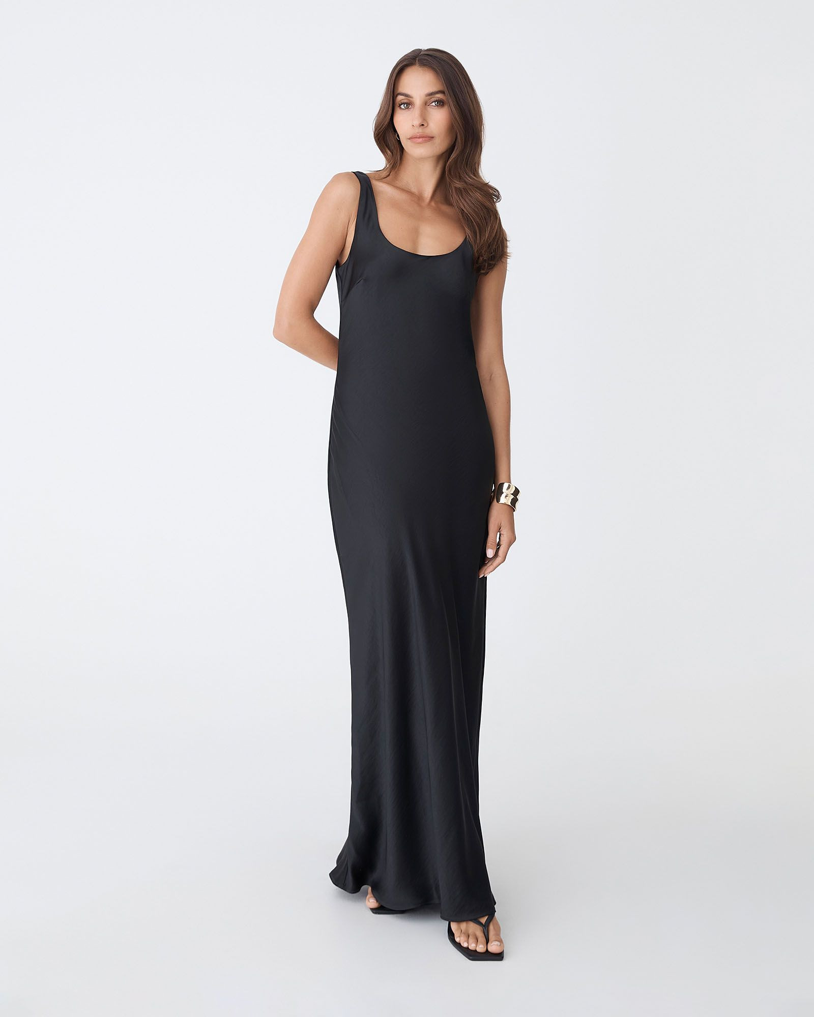 Calliope Bias Cut Slip Dress | FORCAST
