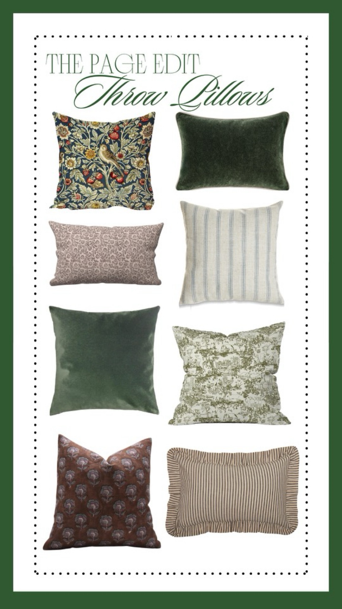 This week on the blog we're discussing all things throw pillows -- and why they were one of the first great compromises in our marriage. I've linked my favorite decorative pillows from Wayfair here, and it's a great time to check them out for their Black Friday preview, with discounts up to 70% off and free shipping! #paidlink #wayfairpartner #onlyatwayfair #wayfair @wayfairr

#LTKFamily #LTKSeasonal #LTKGiftGuide