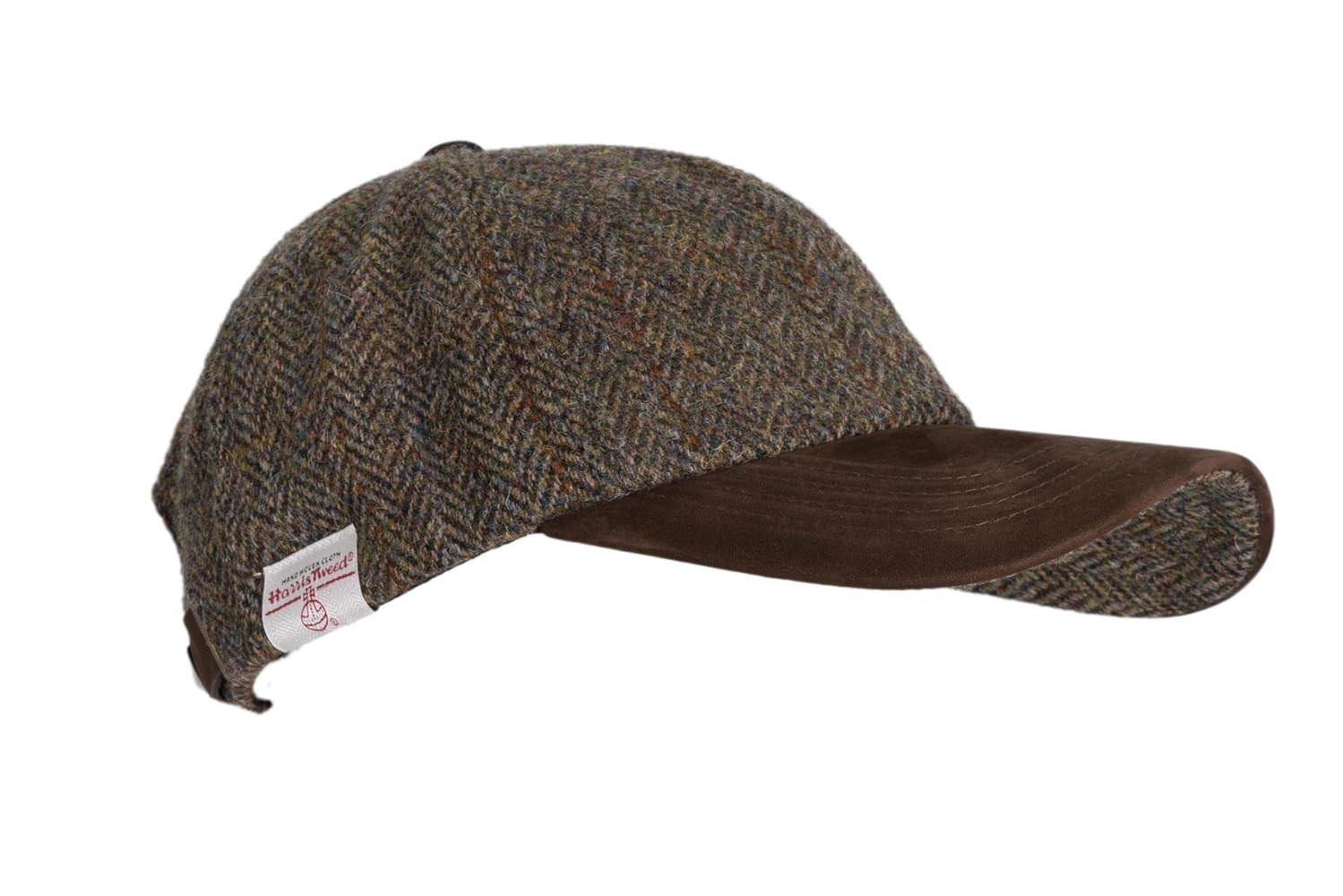 Walker and Hawkes Unisex Harris Tweed Brungton Baseball Cap w/Suede Leather Peak - Classic Tweed ... | Amazon (US)