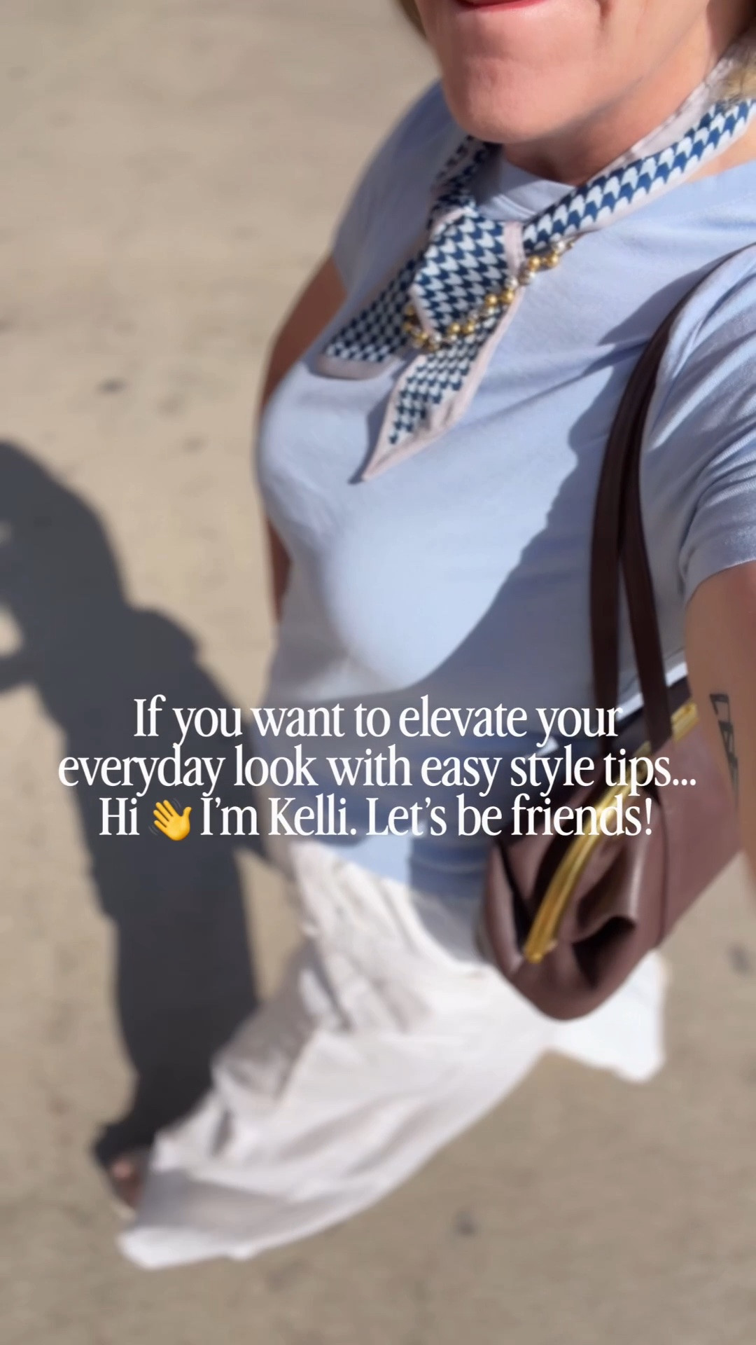 Super easy to recreate this simple but elevated everyday look!! Pants are old but linked similar