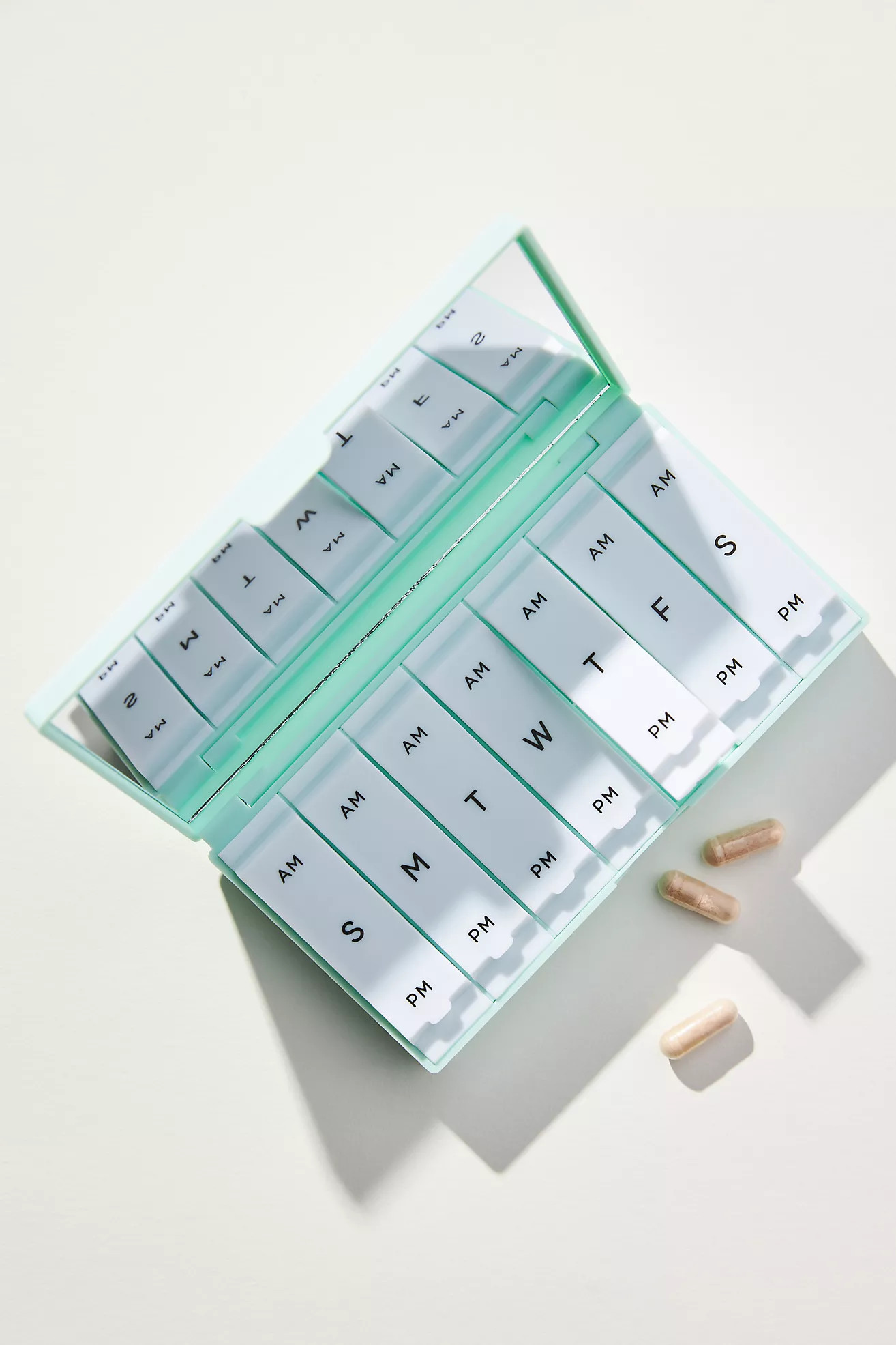 Port and Polish AM/PM Pill Box | Anthropologie (US)