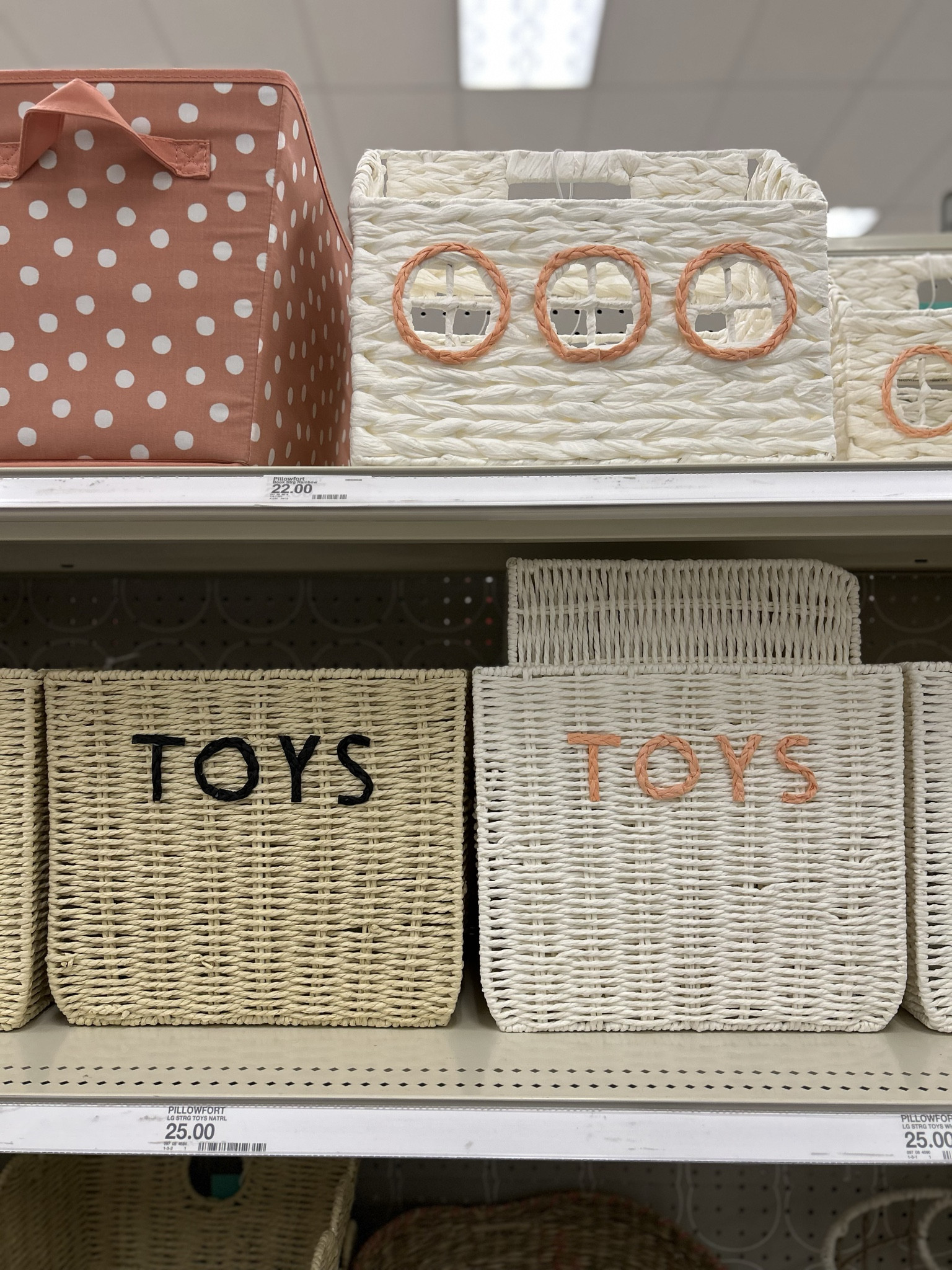 Look how cute these bins are 🥹

#LTKmomlife #LTKHome