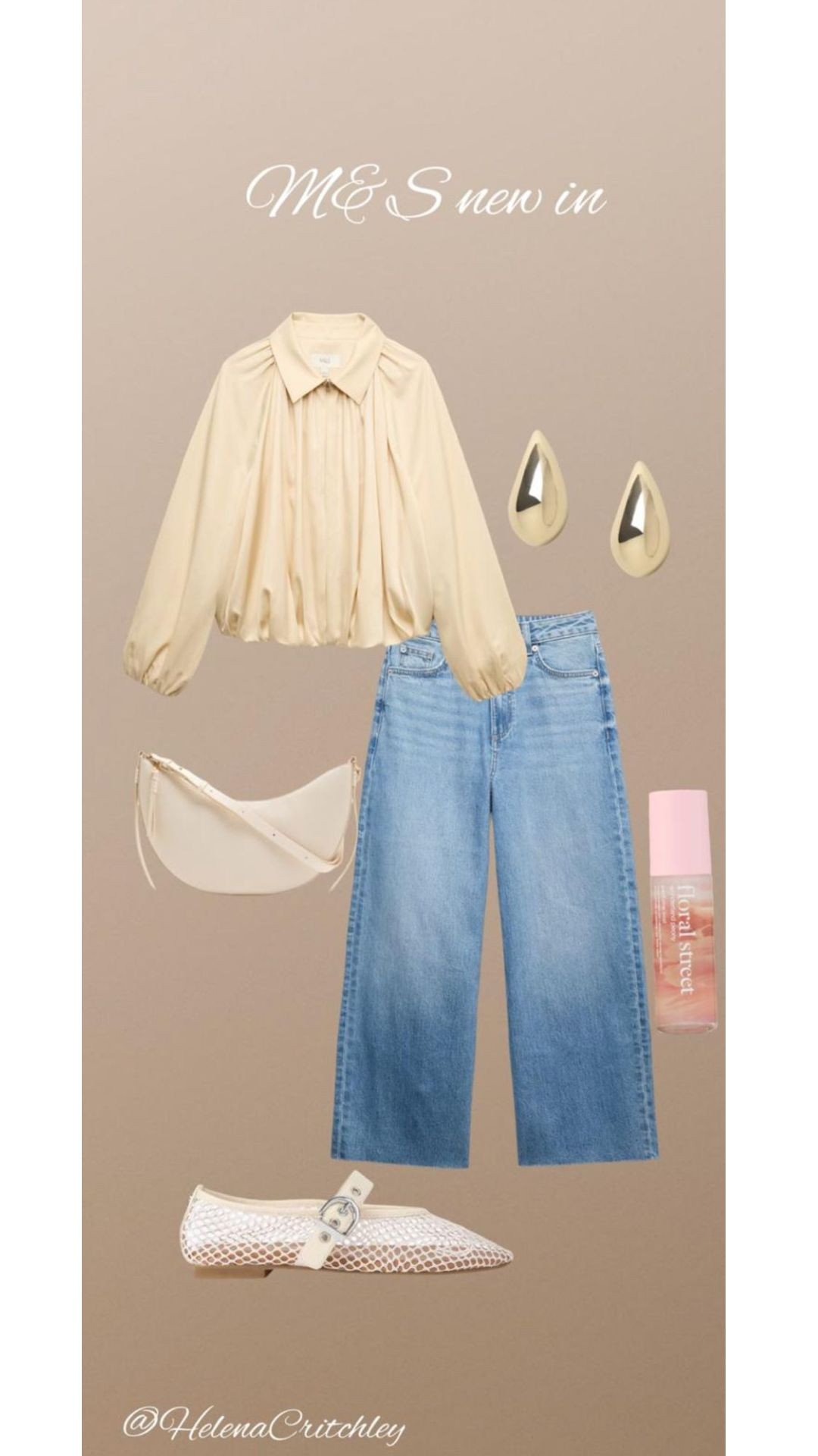 M&S New In!

Cream Jacket, Wide Leg Jeans Outfit, Neutral Capsule Wardrobe, Cream And Denim Outfit, Mesh Flat Shoes, Everyday Chic Style, Drop Earrings, Casual Smart Outfit, High Street Outfit Inspo

#LTKspring #LTKsummer #LTKuk