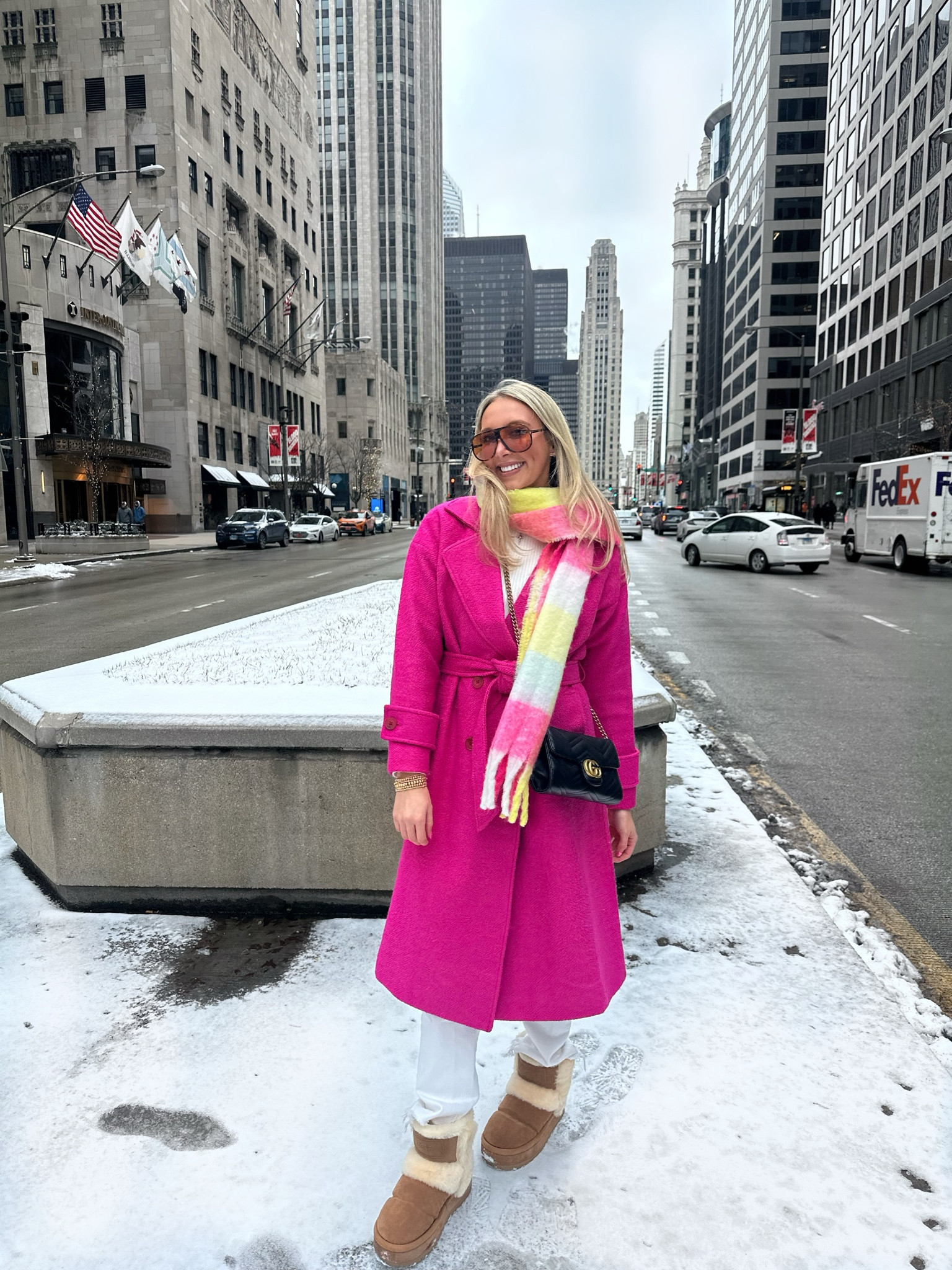 Chicago fitttt 🎀🏙️🌨️☕️