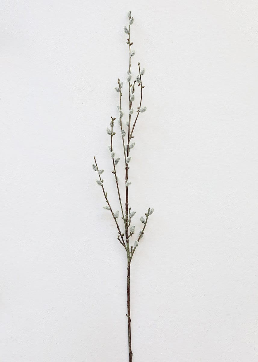 Fake Plastic Pussy Willow Branch - 45 | Afloral (US)