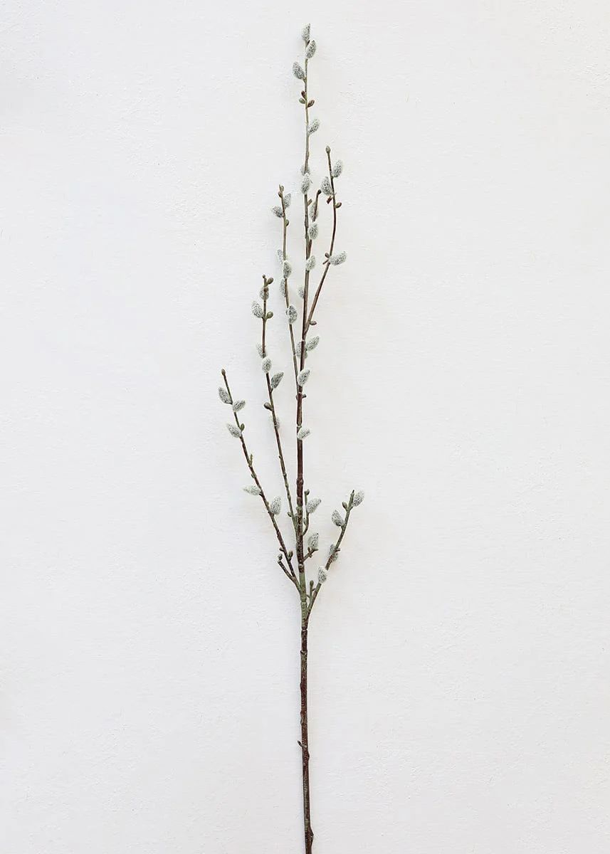 Fake Plastic Pussy Willow Branch - 45 | Afloral (US)