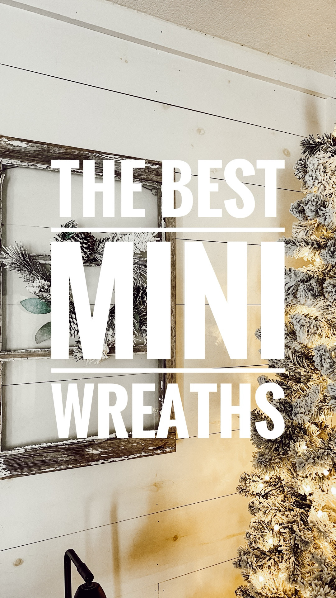 Mini wreaths secured! Spotted these cuties at Target and they flew into my cart. They’re giving major cozy Christmas vibes on our vintage farmhouse windows, especially next to the flocked trees! 😍✨



#LTKSeasonal #LTKHome #LTKHoliday