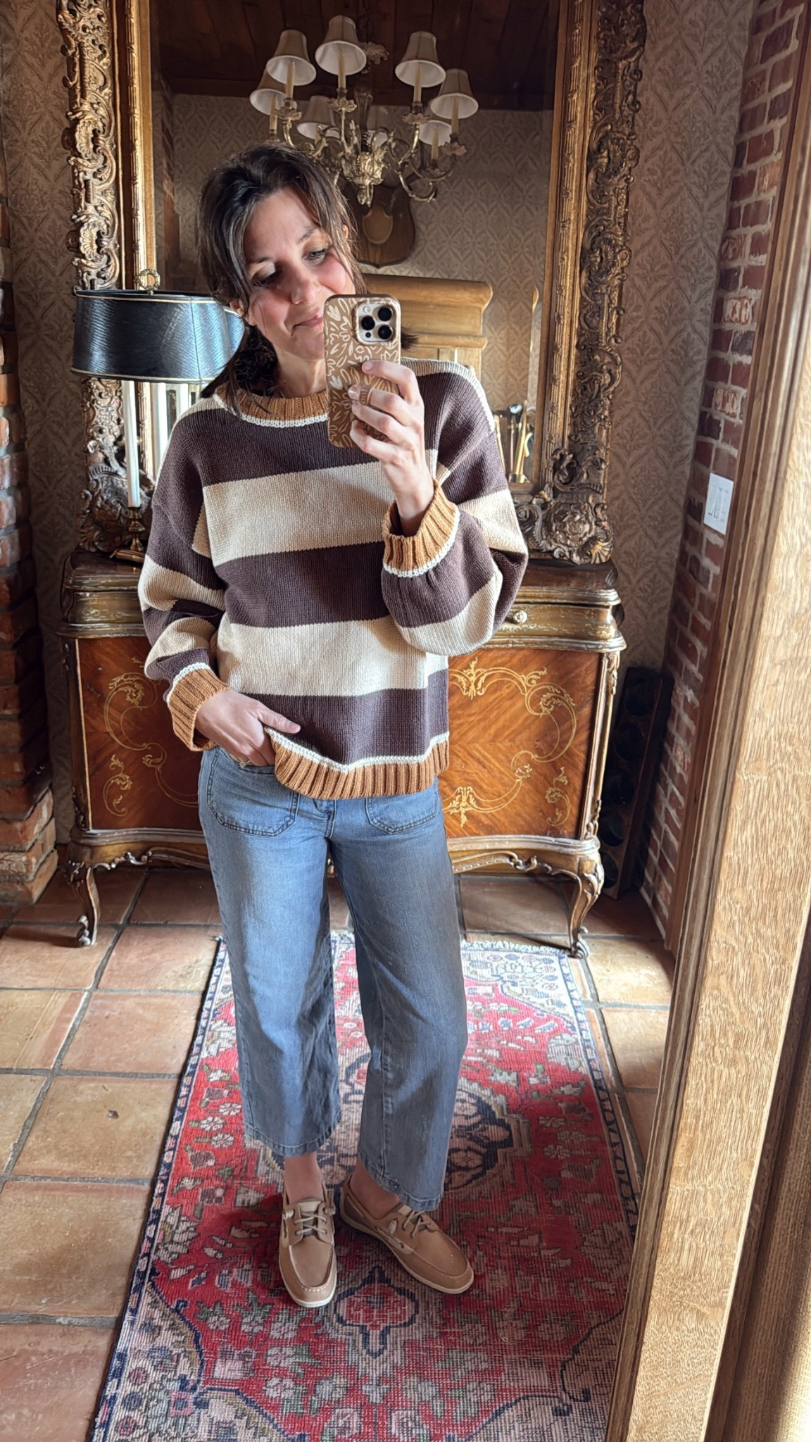 Amazing thick sweater! Lots of colors! And, love these slip on shoes too! 

#LTKFindsUnder50 #LTKootd