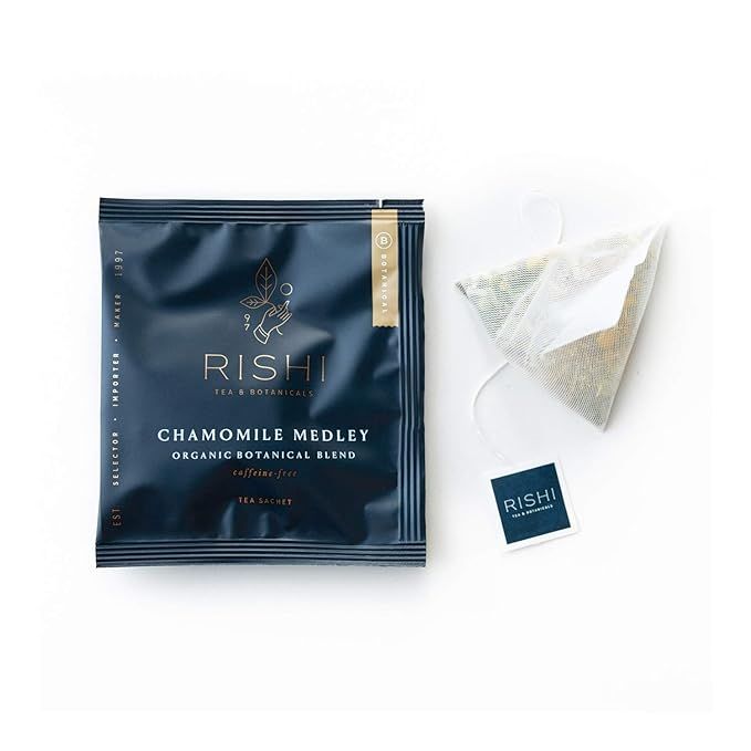 Rishi Tea Chamomile Medley Herbal Tea | Immune & Stress Support, USDA Certified Organic, Calming ... | Amazon (US)