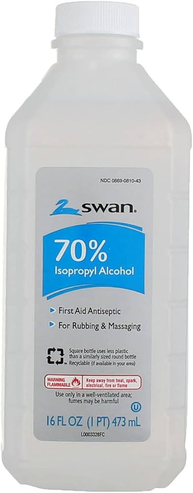 Swan Isoprophyl Alcohol, 70% 16 oz | Amazon (US)