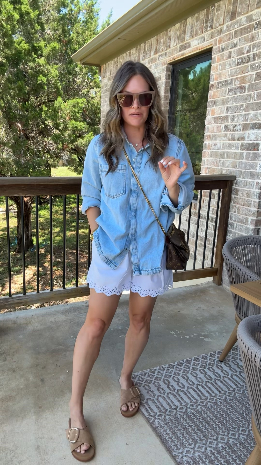 Partnering with Walmart to share some new arrivals and these shorts are so good! 😍 The detailing is so cute, they come in 4 colors, and there’s a matching top I linked too!

#LTKootd #LTKmomlife #LTKgrwm
